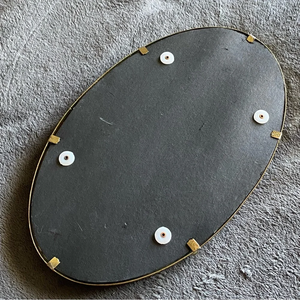 Vintage Oval Vanity Tray